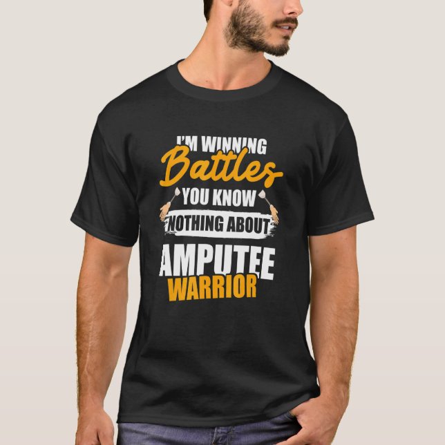 Amputee Humor om återvinning av Arm 1 från Leg T Shirt (Framsida)