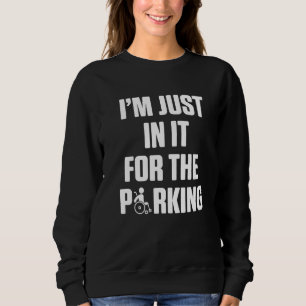 Amputee Humor Parking Leg Arm Funny Recovery 3 T Shirt