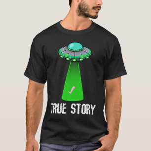 Amputee Leg Foot Amputation UFO Alien Abduction Jo T Shirt