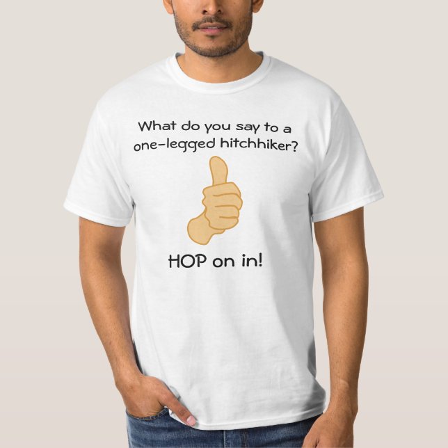 AmputeeHitchhiker Tee (Framsida)