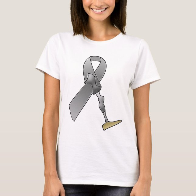 Amputeemedvetenhetband T-shirt (Framsida)