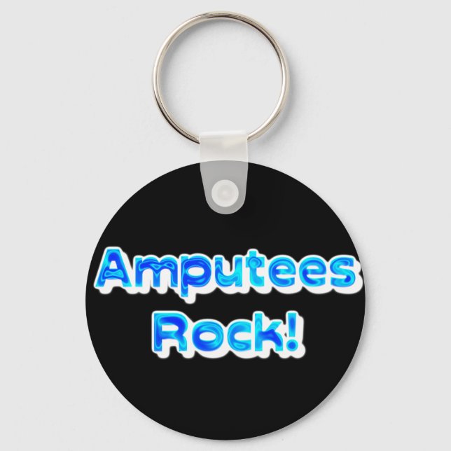 Amputees Rock! Nyckelring (Framsida)