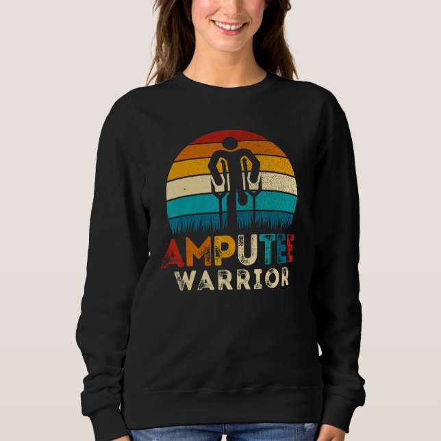 Amputerad krigare Handikapp - Rolig amputation Pro T Shirt (Framsida)