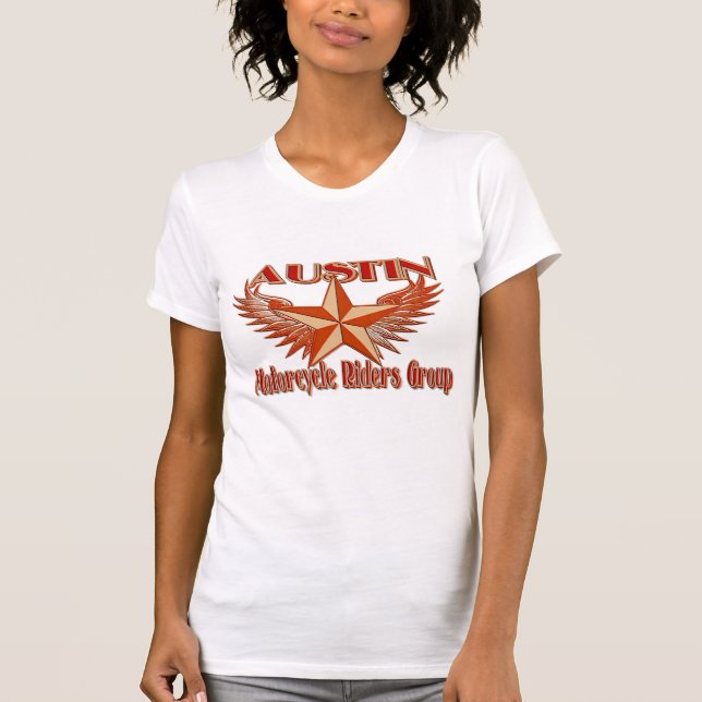 AMRG-kvinna dubbla-skjorta Tee (Framsida)