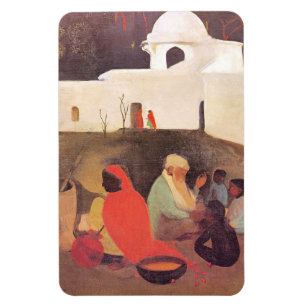 Amrita Sher-Gil - Ancient Storyteller Magnet