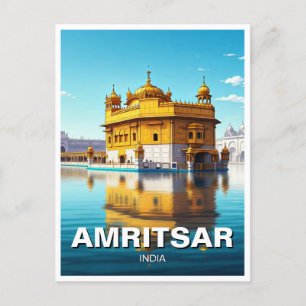 Amritsar Golden Temple Vykort