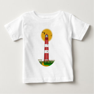 Amrum Lighthouse Tyskland T Shirt
