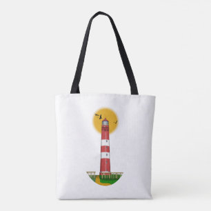 Amrum Lighthouse Tyskland Tygkasse