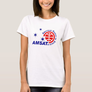 AMSAT-logotypkvinna T-tröja T Shirt