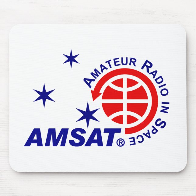 AMSAT Mousepad Musmatta (Framsidan)