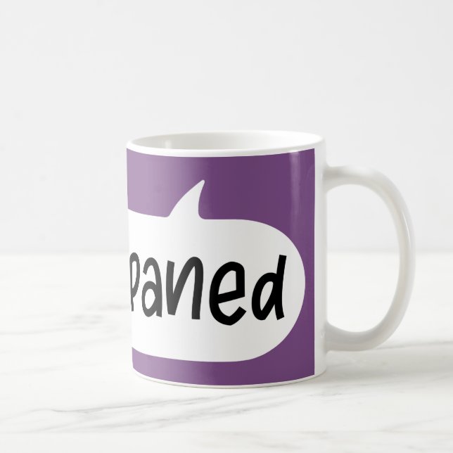 Amser Paned, Welsh Say Slang, Tea Mugg (Höger)
