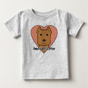 Amstaff älskare tee shirt