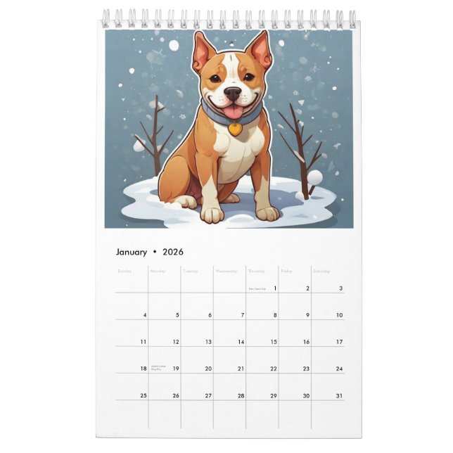 AmStaff Äventyr Kalender (Jan 2026)