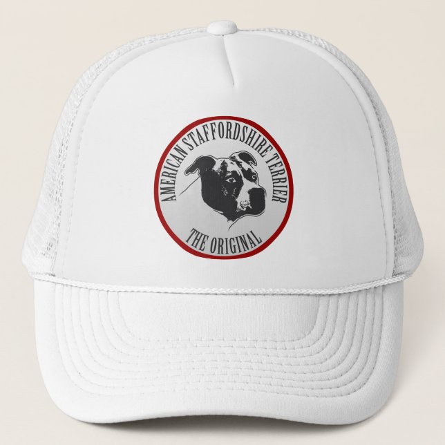 AmStaff BOY 2 silver / Cap Truckerkeps (Framsida)