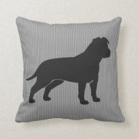 AmStaff Silhouette (diskett Öron)