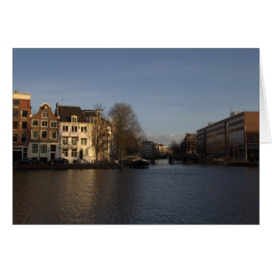 Amstel River, Amsterdam Hälsningskort