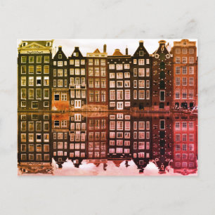 Amster Dam Postcard Vykort