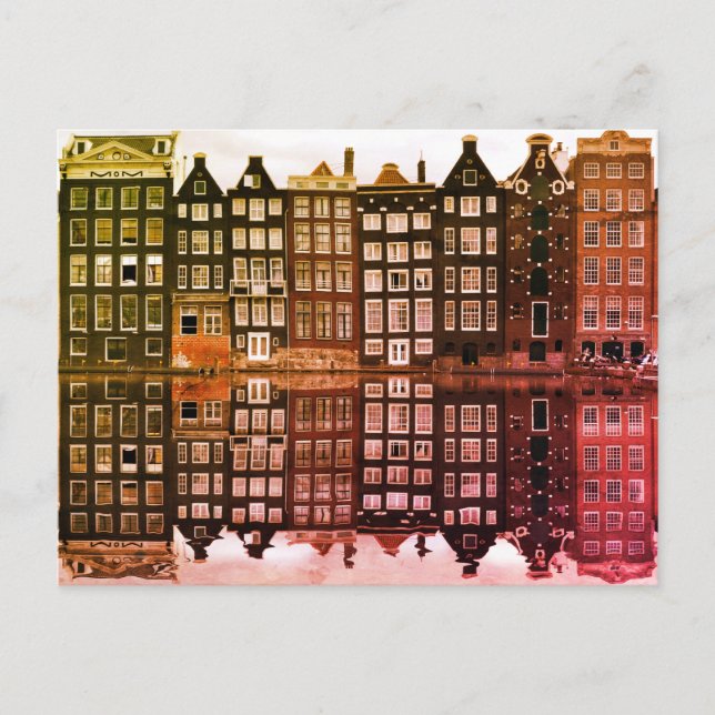 Amster Dam Postcard Vykort (Framsida)