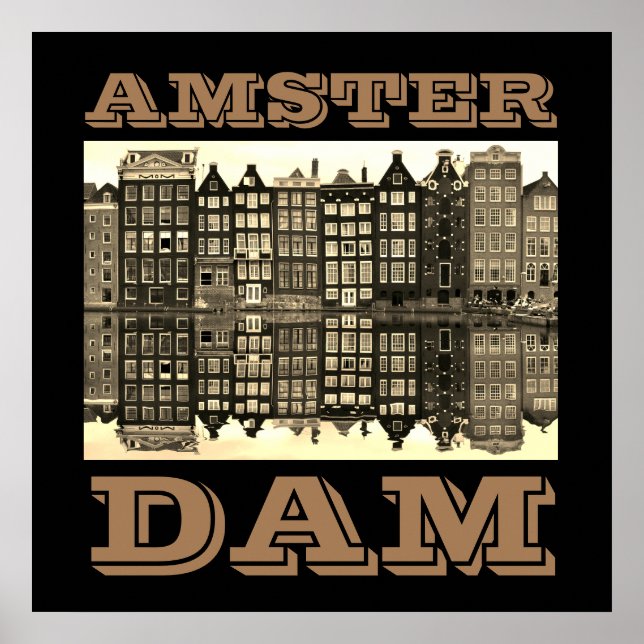 Amster Dam Poster (Framsidan)