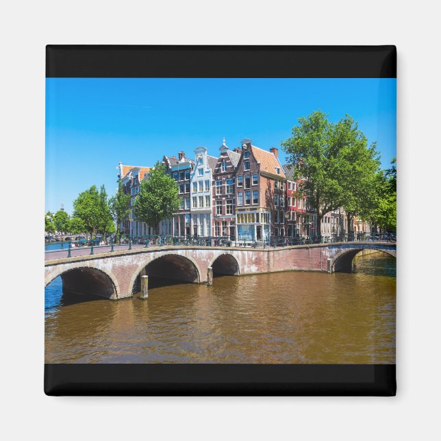 Amsterdam 002A Magnet (Framsidan)