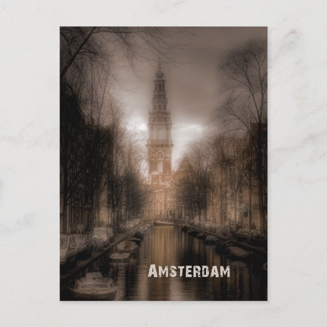 Amsterdam 01C Vykort (Framsida)