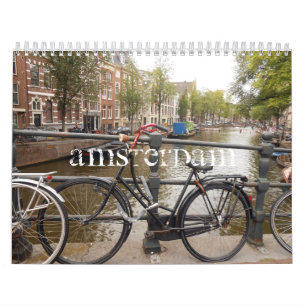 Amsterdam 2014 - Anpassningsbar utskrivaven Kalender
