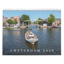 Amsterdam 2026-kalender kalender