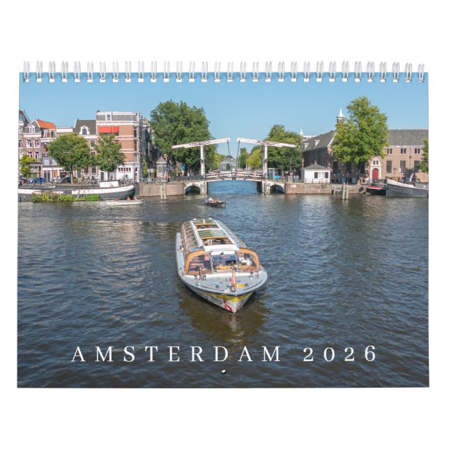 Amsterdam 2026-kalender kalender (Omslag)