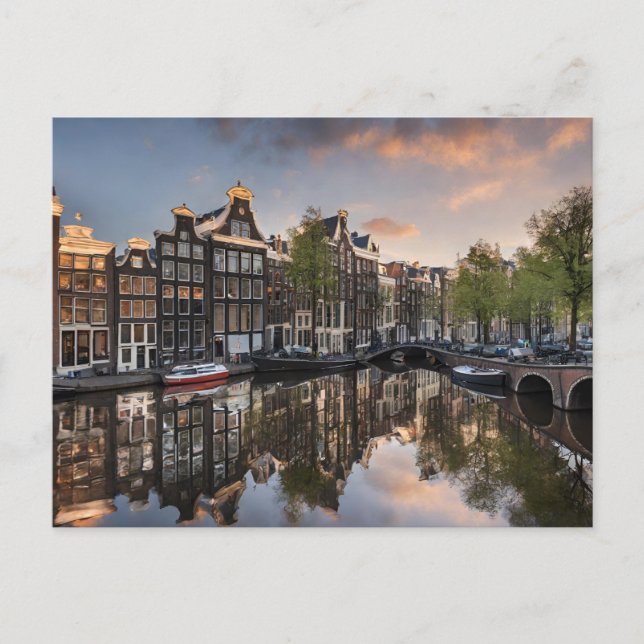 Amsterdam (5) vykort (Framsida)