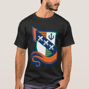 Amsterdam Amirals logotyp NFLE Sticker T Shirt