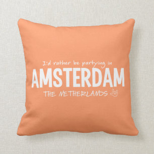 AMSTERDAM beställnings- färgdekorativ kudde