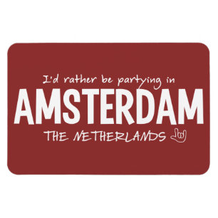 AMSTERDAM beställnings- färgmagnet Magnet