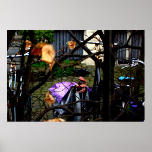 Amsterdam Bikes Poster