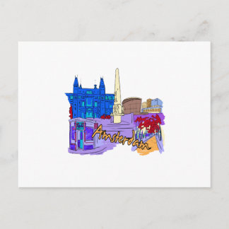 amsterdam Blue city image.png Vykort