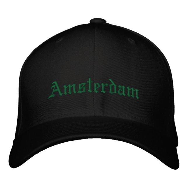 Amsterdam Broderad Keps (Framsida)