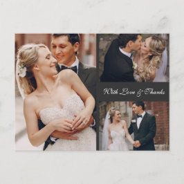 Amsterdam Canal Houses Tack Photos Collage Vykort