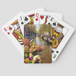 Amsterdam Canal Late Summer Holland Casinokort
