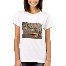Amsterdam, Canal, Wooden Shoe Boat