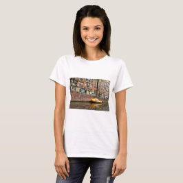 Amsterdam, Canal, Wooden Shoe Boat Tee Shirt