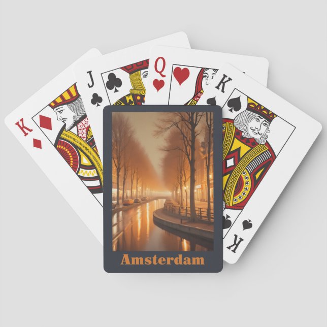 Amsterdam Casinokort (Baksidan)