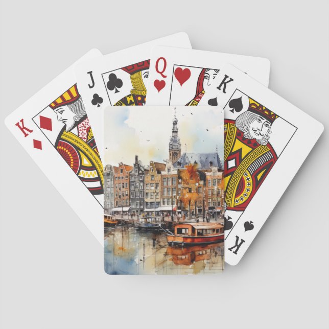 Amsterdam Casinokort (Baksidan)