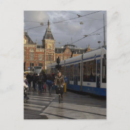 Amsterdam Central Station Vykort