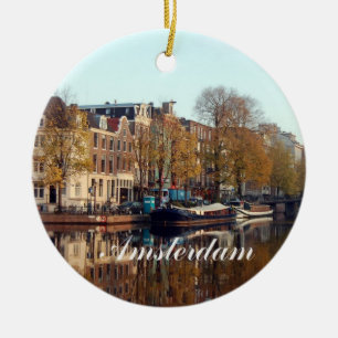 Amsterdam Christms prydnad Julgransprydnad Keramik