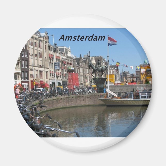 Amsterdam-City-[kan.k]. Magnet (Framsidan)