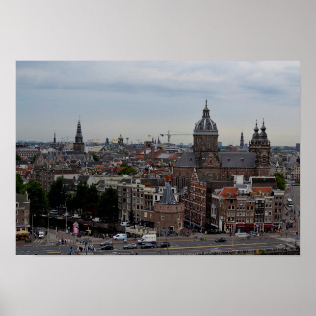 Amsterdam City Poster (Framsidan)