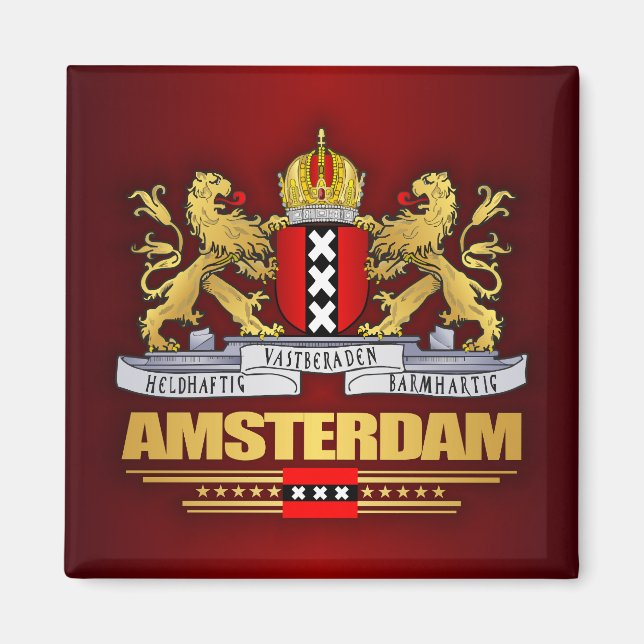 Amsterdam COA Magnet (Framsidan)