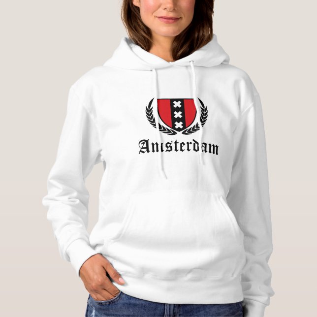 Amsterdam Crest Tee Shirt (Framsida)