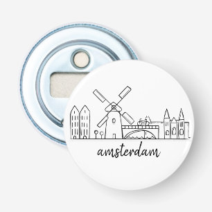 Amsterdam flaskaöppnare flasköppnare