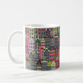 Amsterdam förändrade färger kaffemugg