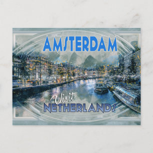 Amsterdam, från serien... helg vykort